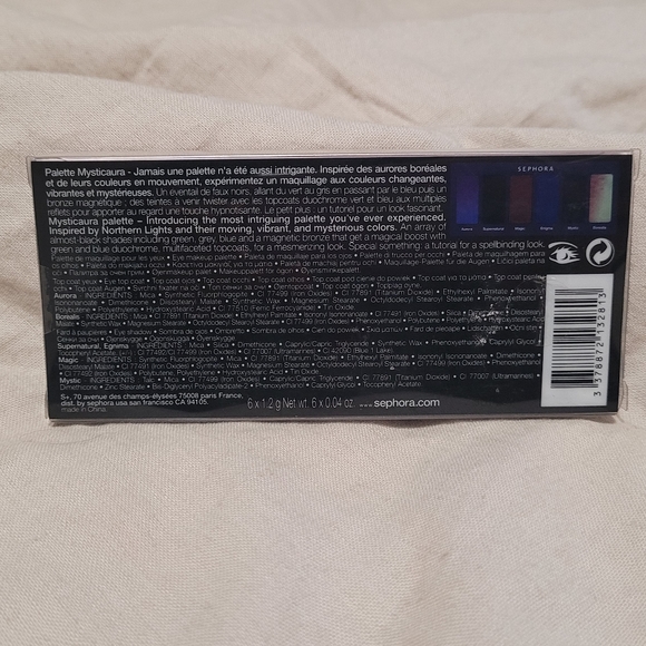 Sephora mysticaura eye shadow pallet - Picture 2 of 2